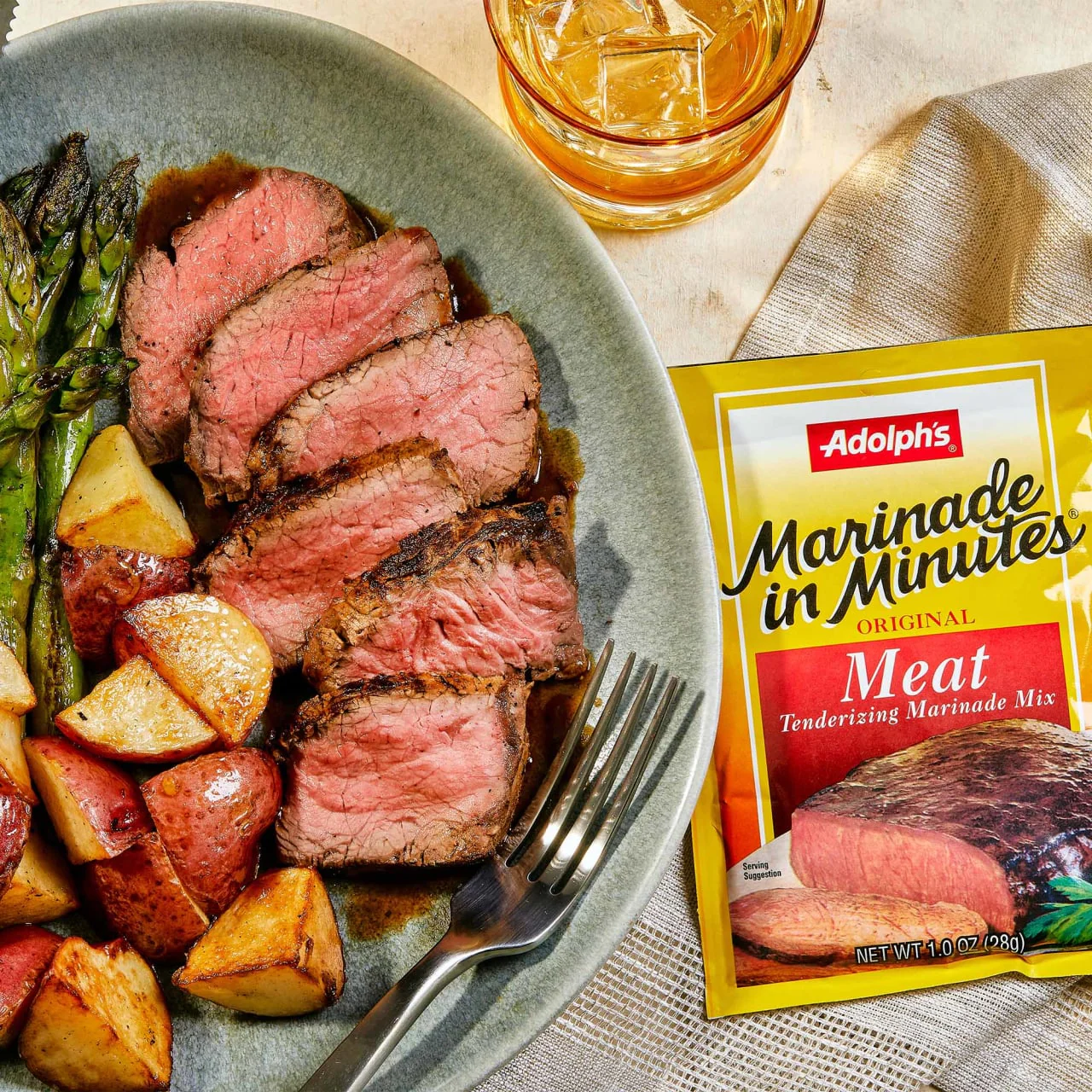 Adolph's Meat Marinade, 1 oz (6-Pack) - Image 2
