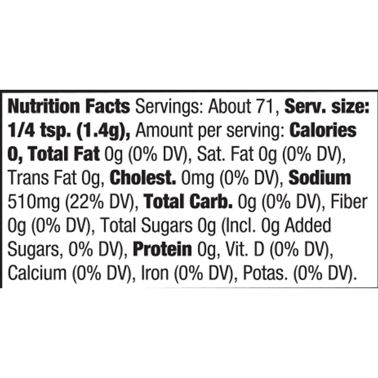 Adolph's® Seasoned Tenderizer, 3.5 oz - Image 14