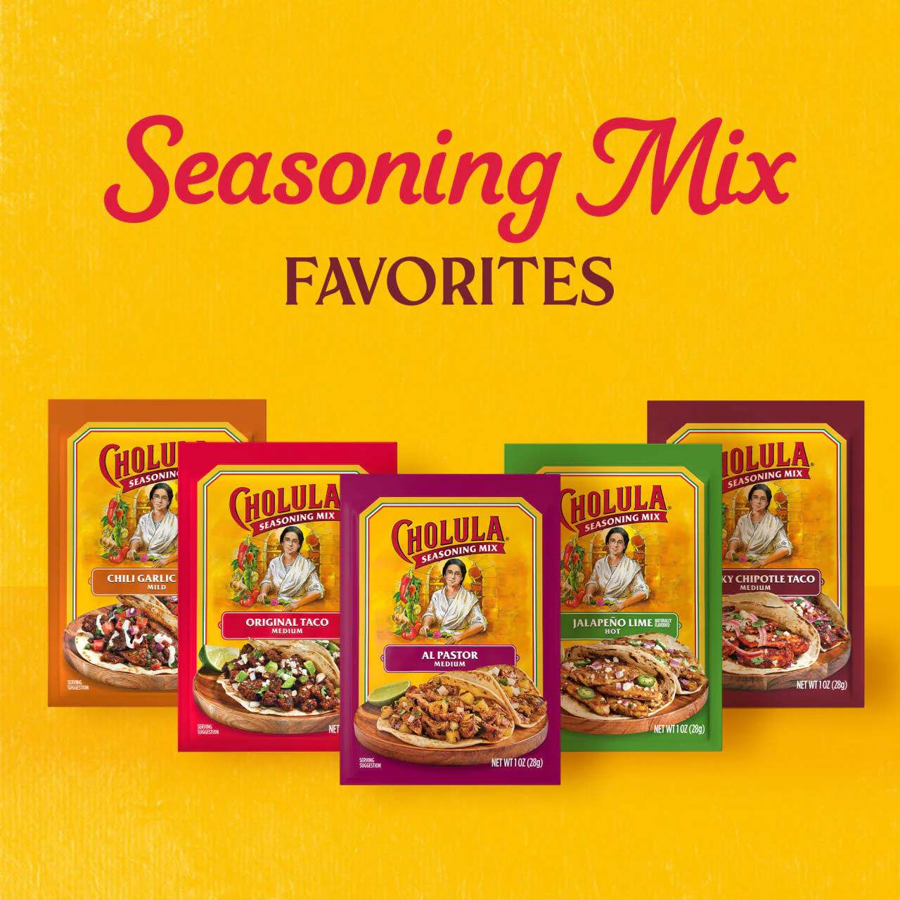 Cholula® Al Pastor Seasoning Mix, 1.0 oz (6-Pack) - Image 12