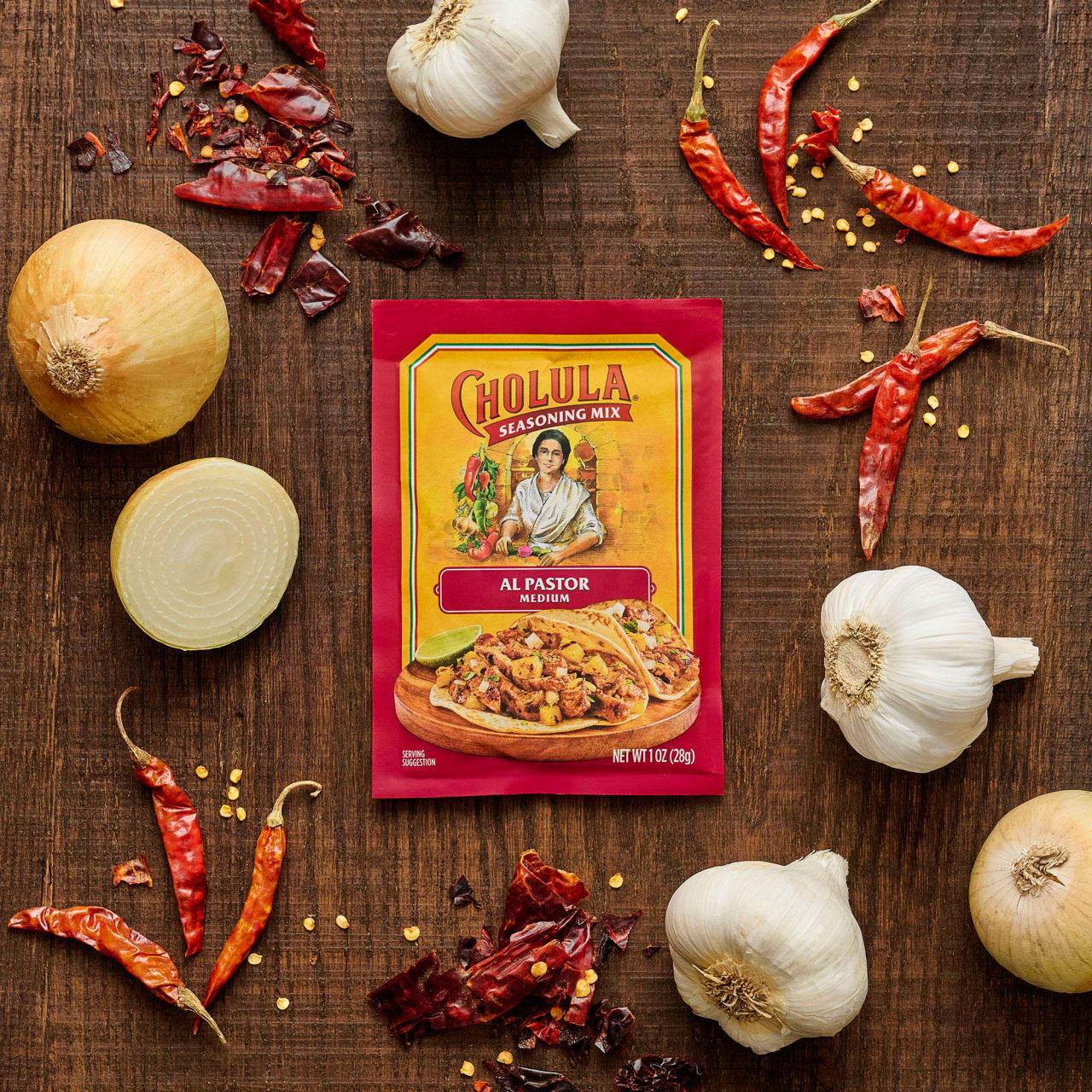 Cholula® Al Pastor Seasoning Mix, 1.0 oz (6-Pack) - Image 8