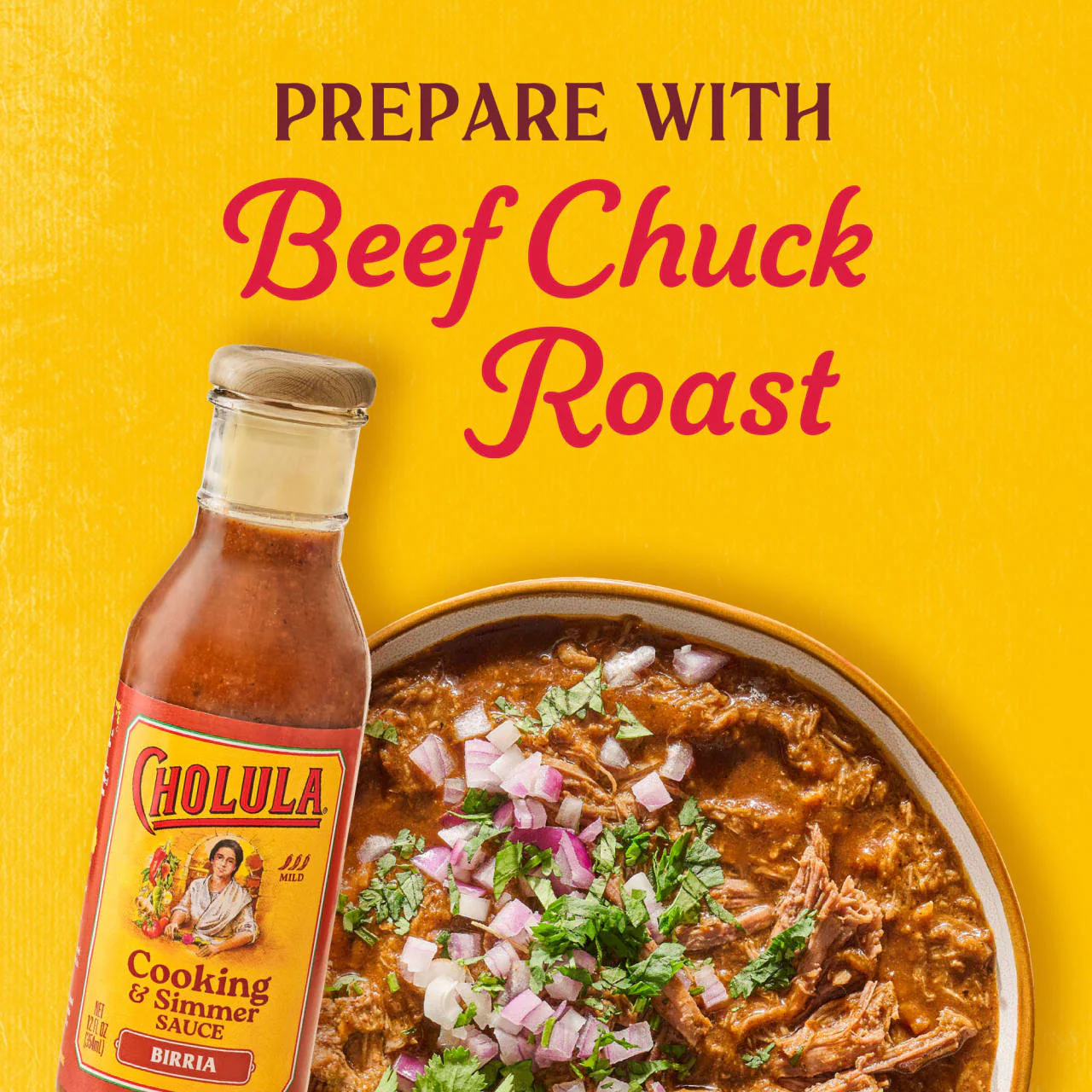 Cholula® Birria Cooking & Simmer Sauce, 12 fl oz - Image 16