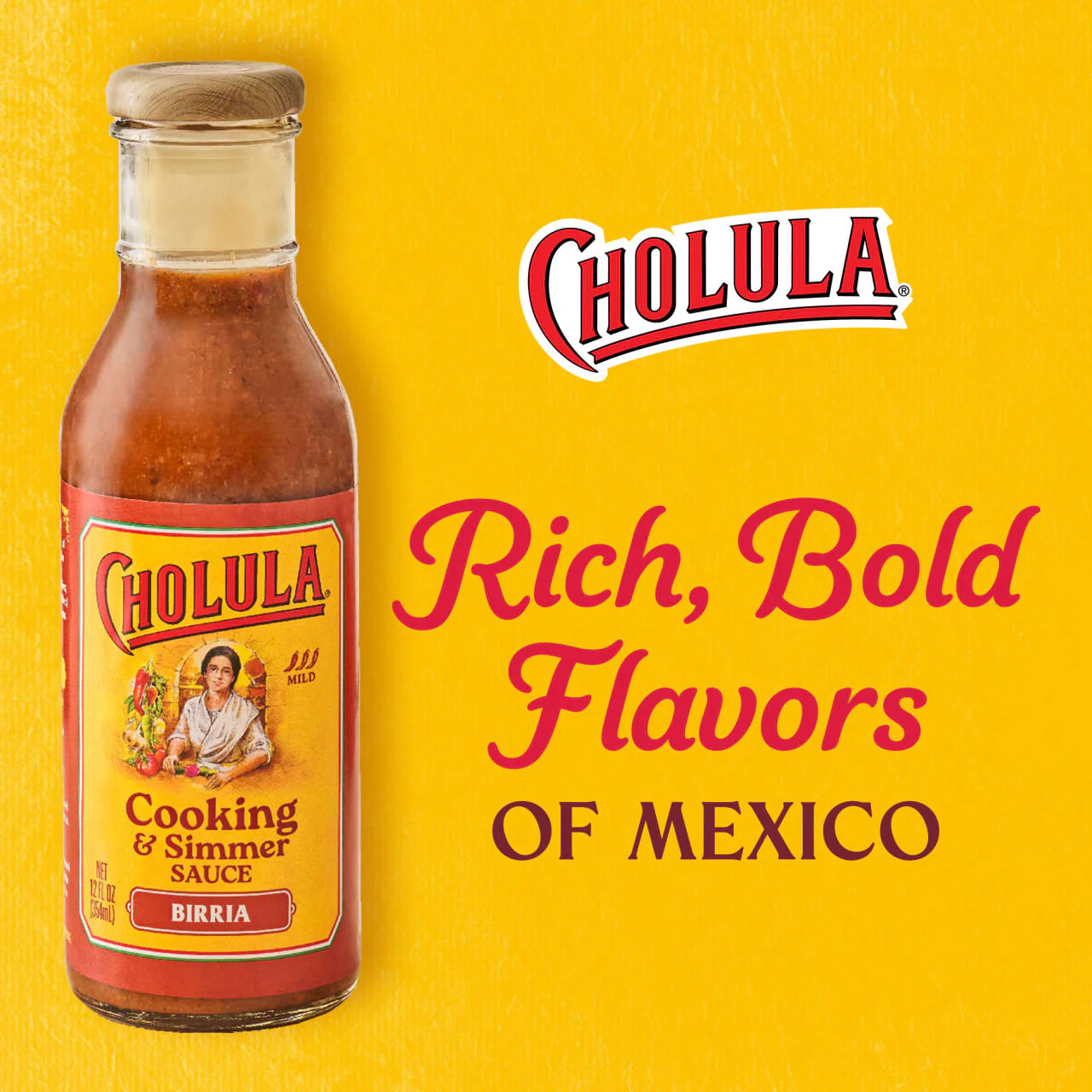 Cholula® Birria Cooking & Simmer Sauce, 12 fl oz - Image 4