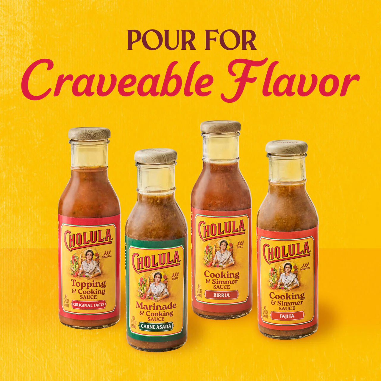 Cholula® Carne Asada Marinade & Cooking Sauce, 12 fl oz - Image 12