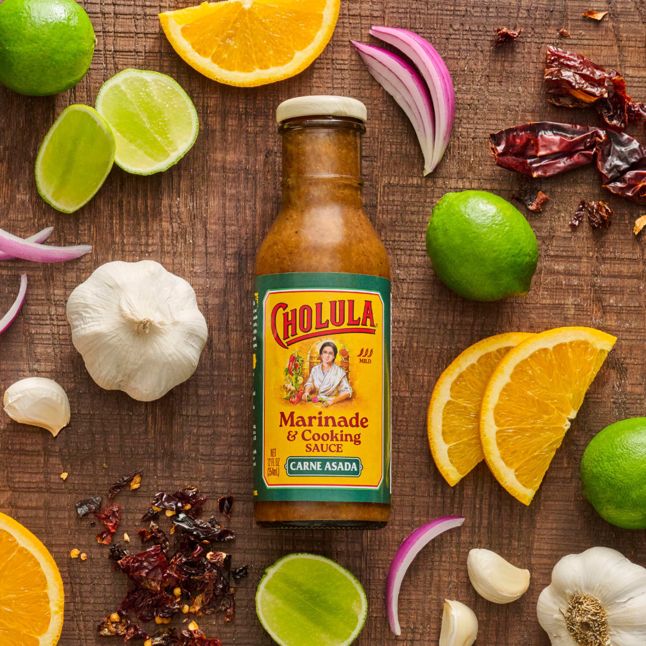 Cholula® Carne Asada Marinade & Cooking Sauce, 12 fl oz - Image 8