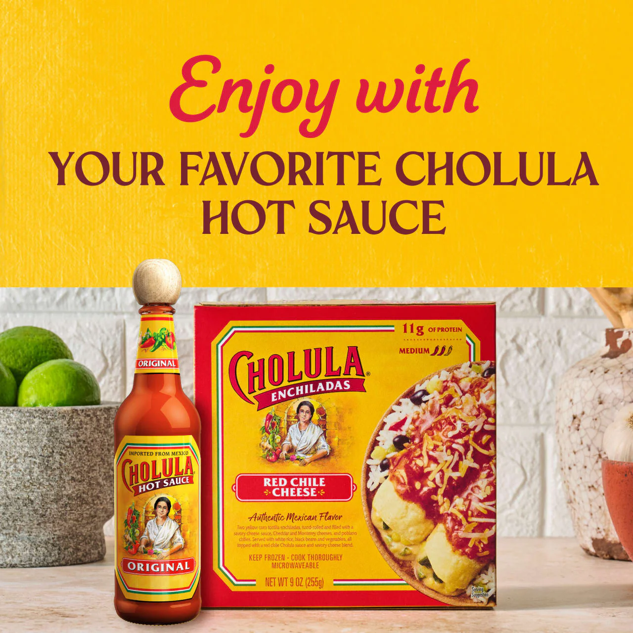 Cholula® Cheese Enchiladas, 9 oz - Image 5