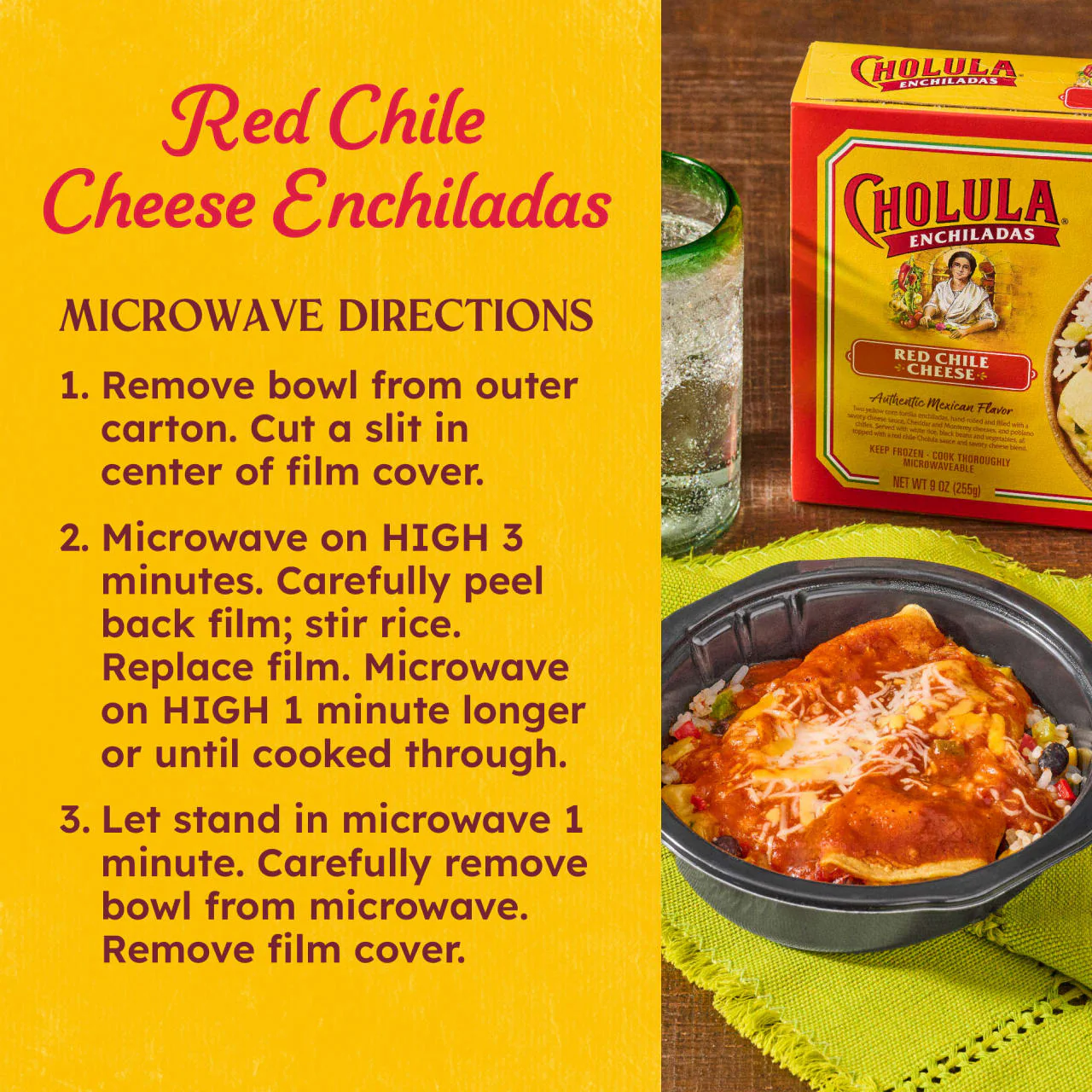 Cholula® Cheese Enchiladas, 9 oz - Image 6