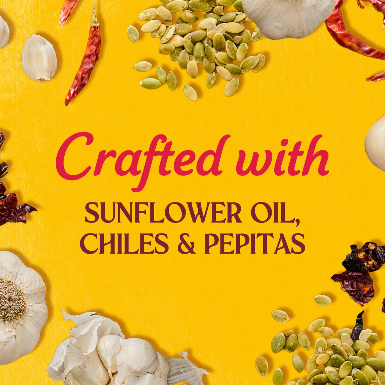 Cholula® Chiles & Pepitas Chili Crisp Sauce, 8 oz - Image 17