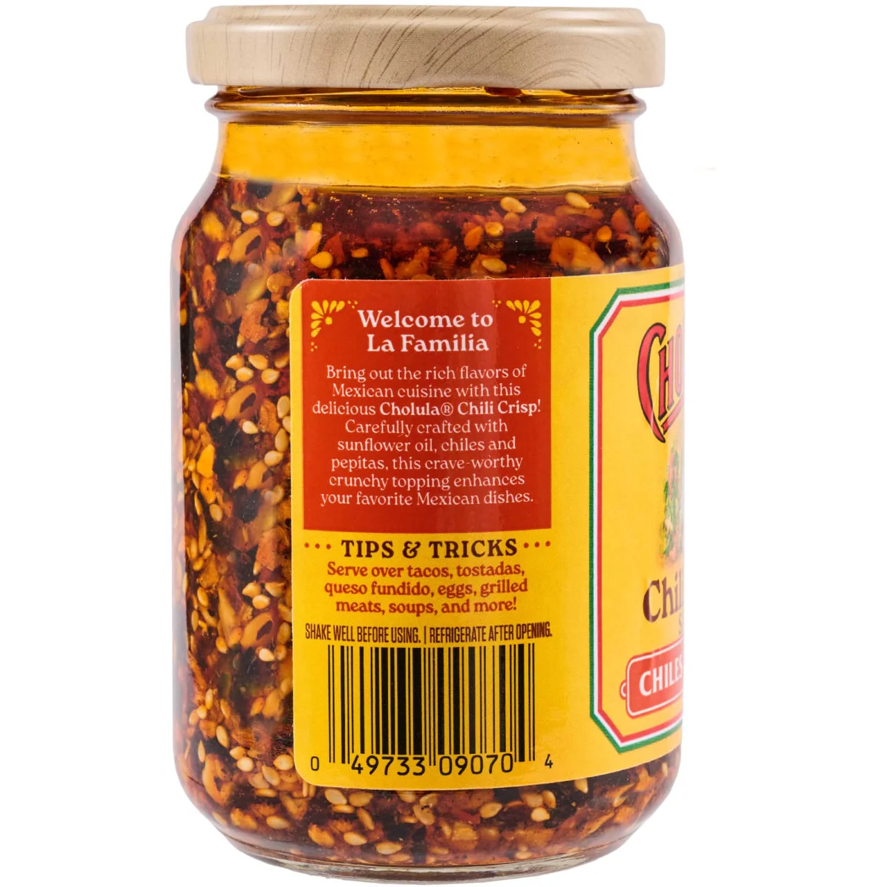Cholula® Chiles & Pepitas Chili Crisp Sauce, 8 oz - Image 22