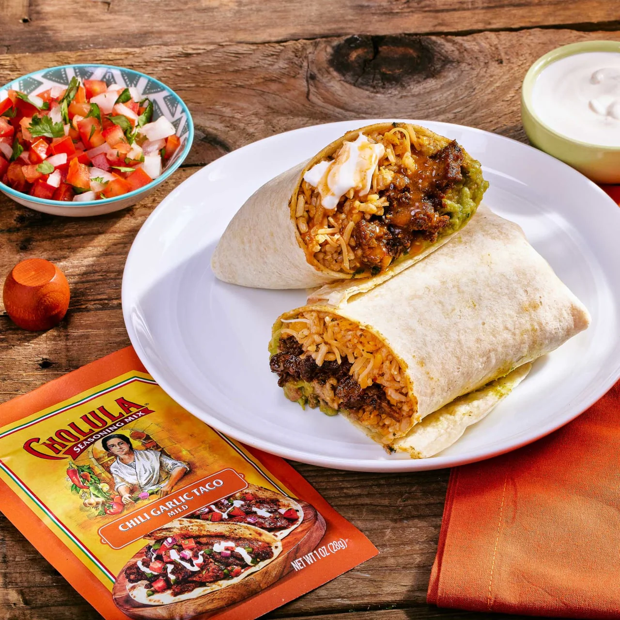 Cholula® Chili Garlic Taco - Mild Recipe Mix, 1 oz (6-Pack) - Image 10