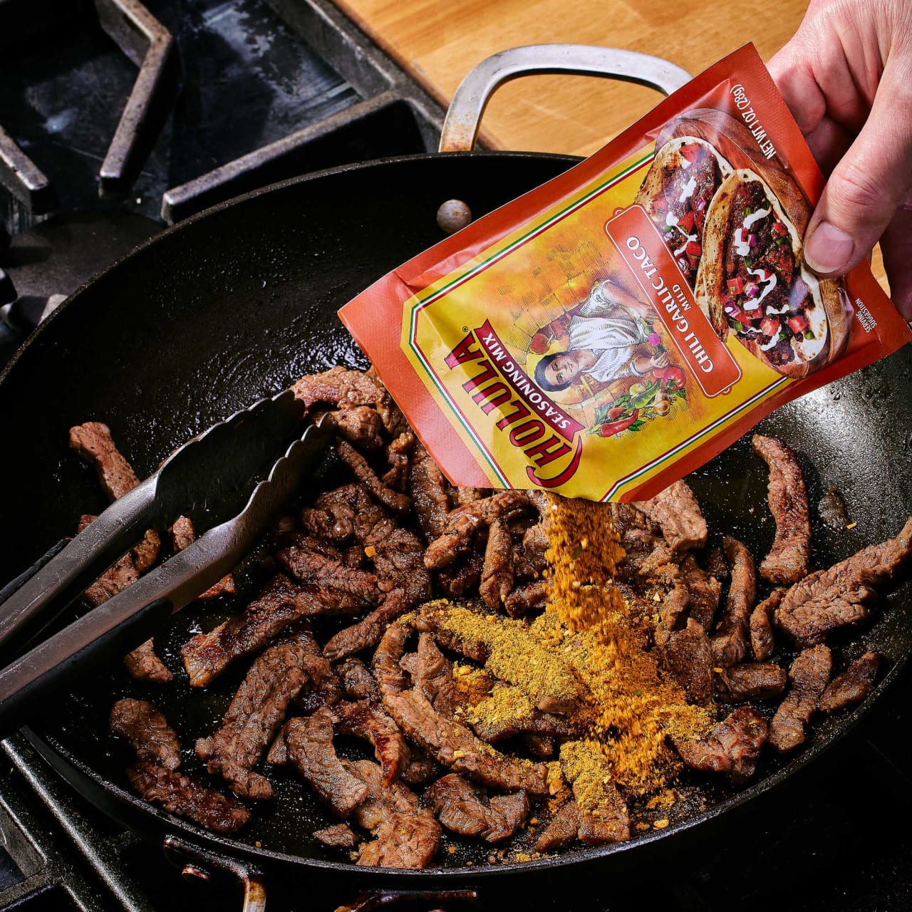 Cholula® Chili Garlic Taco - Mild Recipe Mix, 1 oz (6-Pack) - Image 4