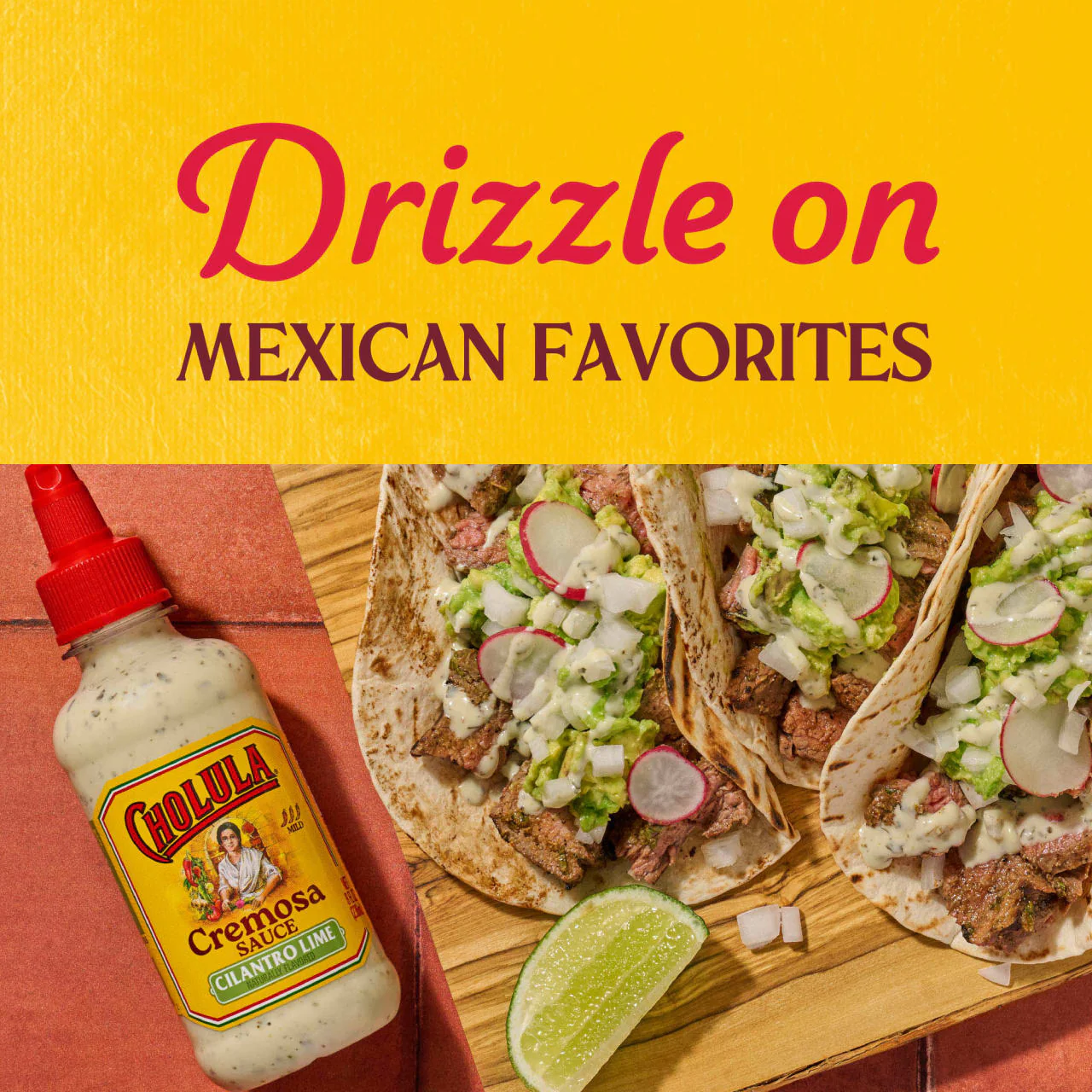 Cholula® Cilantro Lime Cremosa Sauce, 8 oz - Image 16