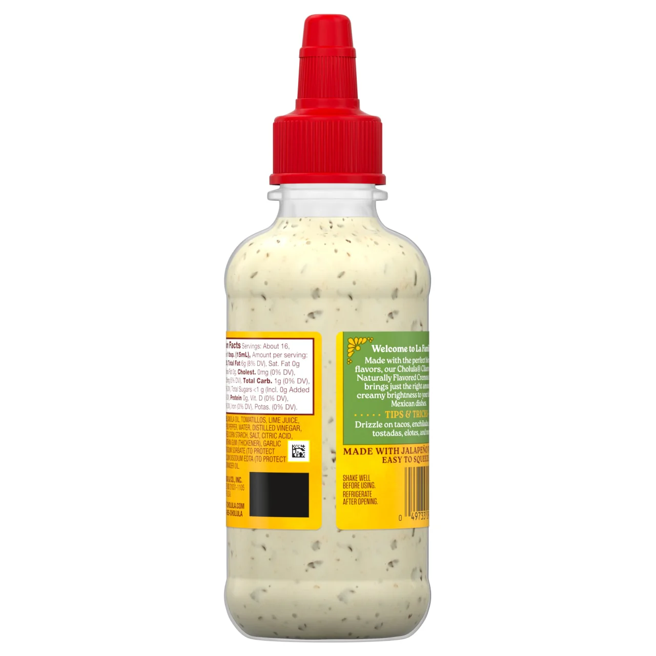 Cholula® Cilantro Lime Cremosa Sauce, 8 oz - Image 21