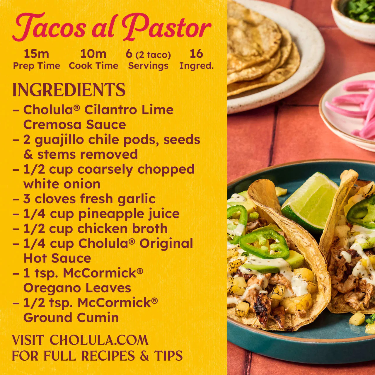 Cholula® Cilantro Lime Cremosa Sauce, 8 oz - Image 7
