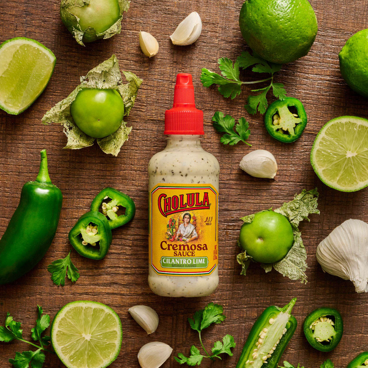 Cholula® Cilantro Lime Cremosa Sauce, 8 oz - Image 8