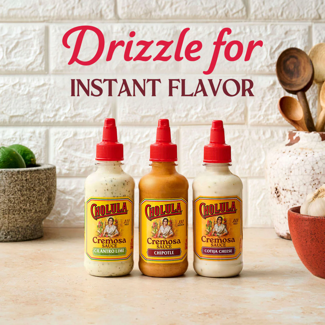 Cholula® Cremosa Cotija Cheese Sauce, 8 oz - Image 12