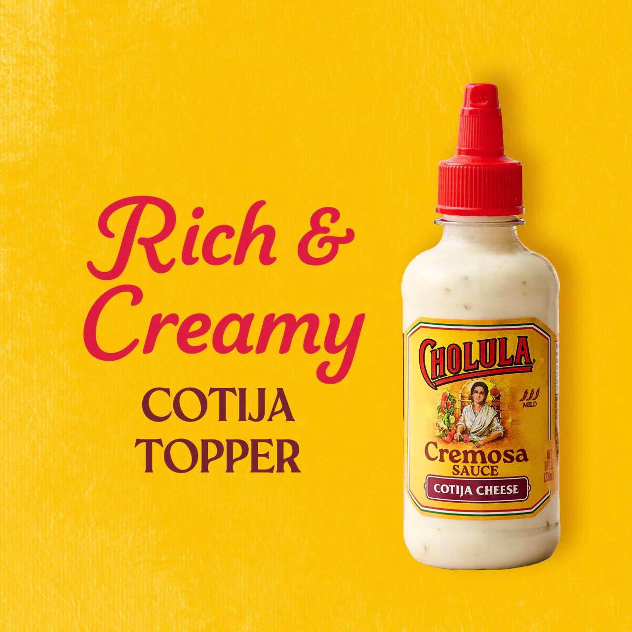 Cholula® Cremosa Cotija Cheese Sauce, 8 oz - Image 14