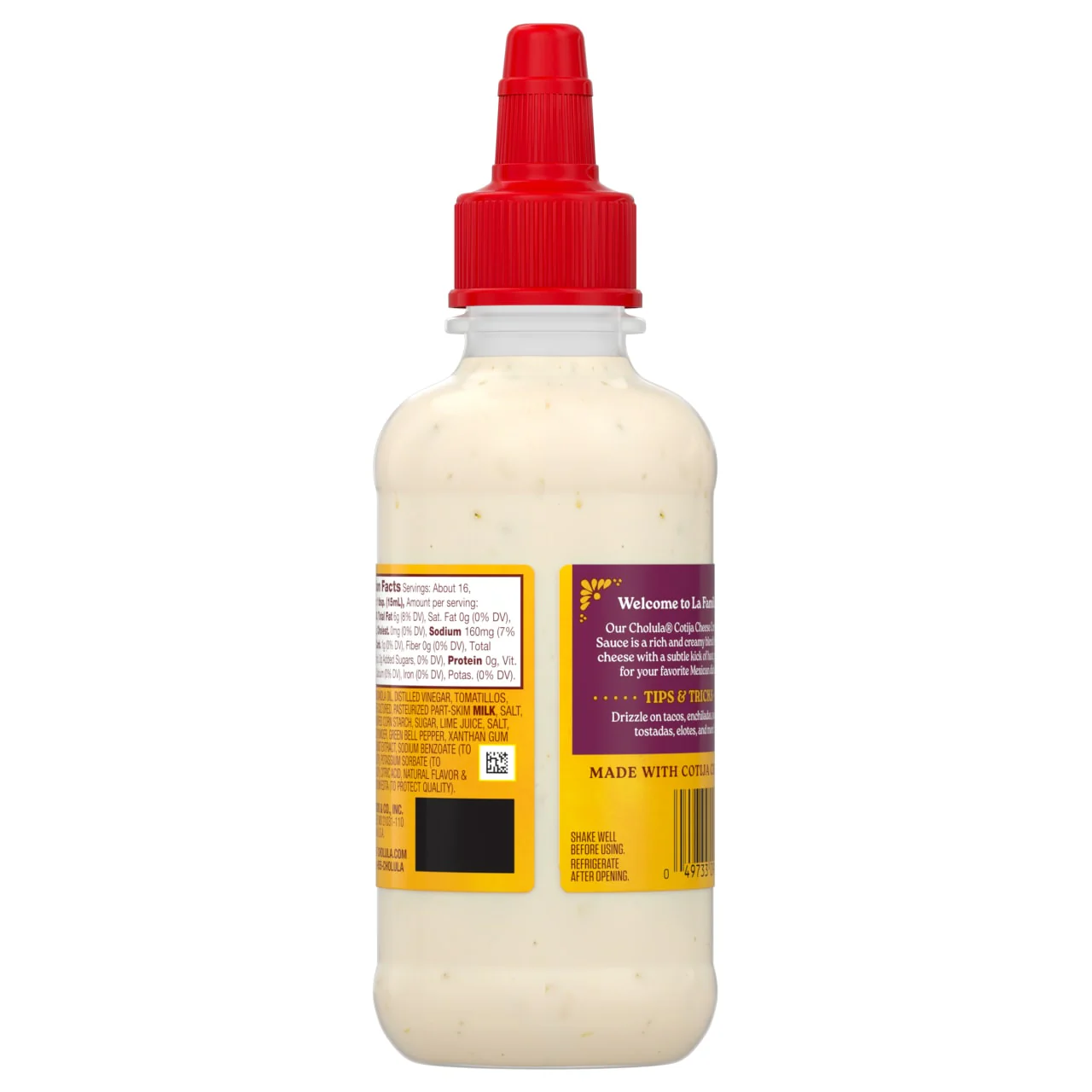 Cholula® Cremosa Cotija Cheese Sauce, 8 oz - Image 22