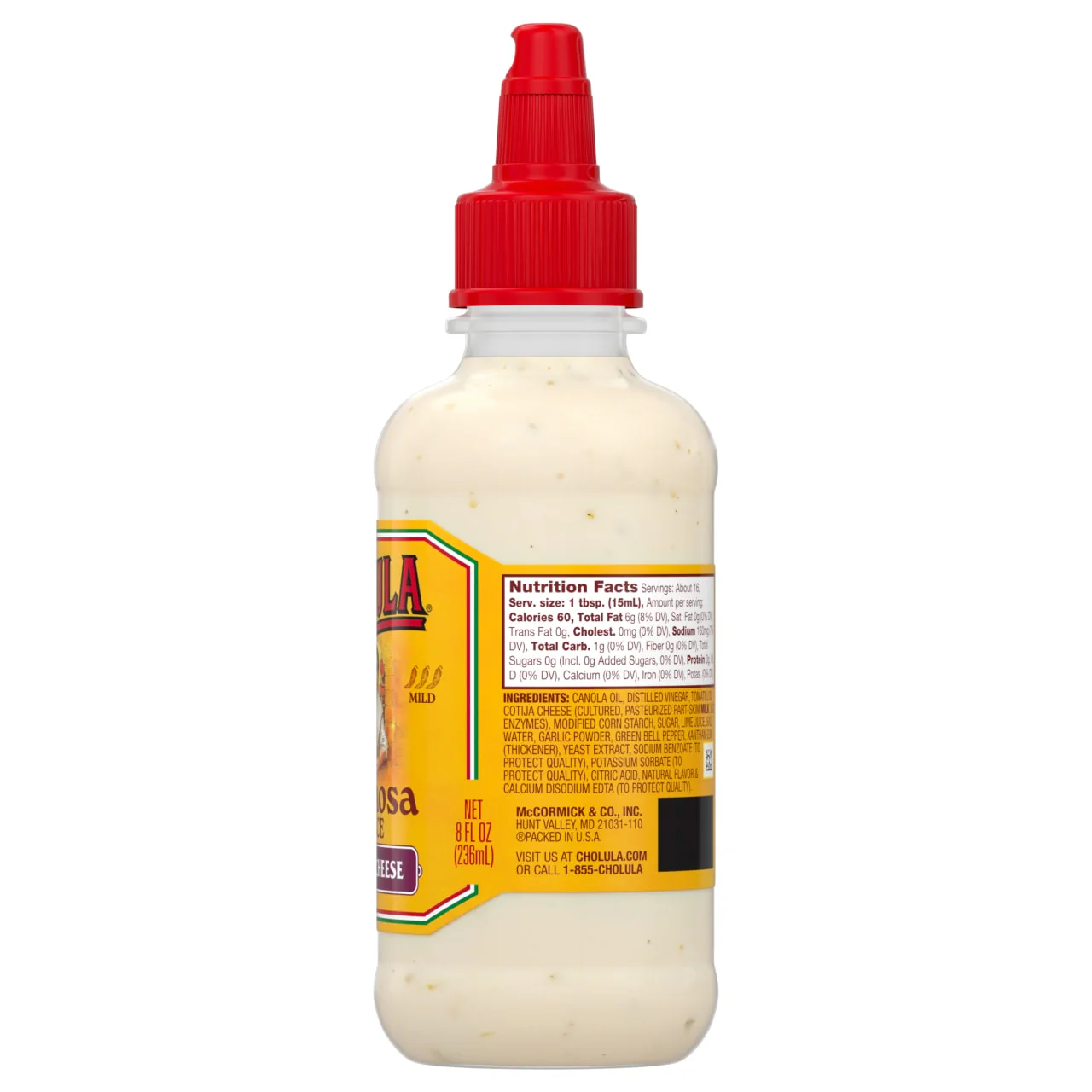 Cholula® Cremosa Cotija Cheese Sauce, 8 oz - Image 23