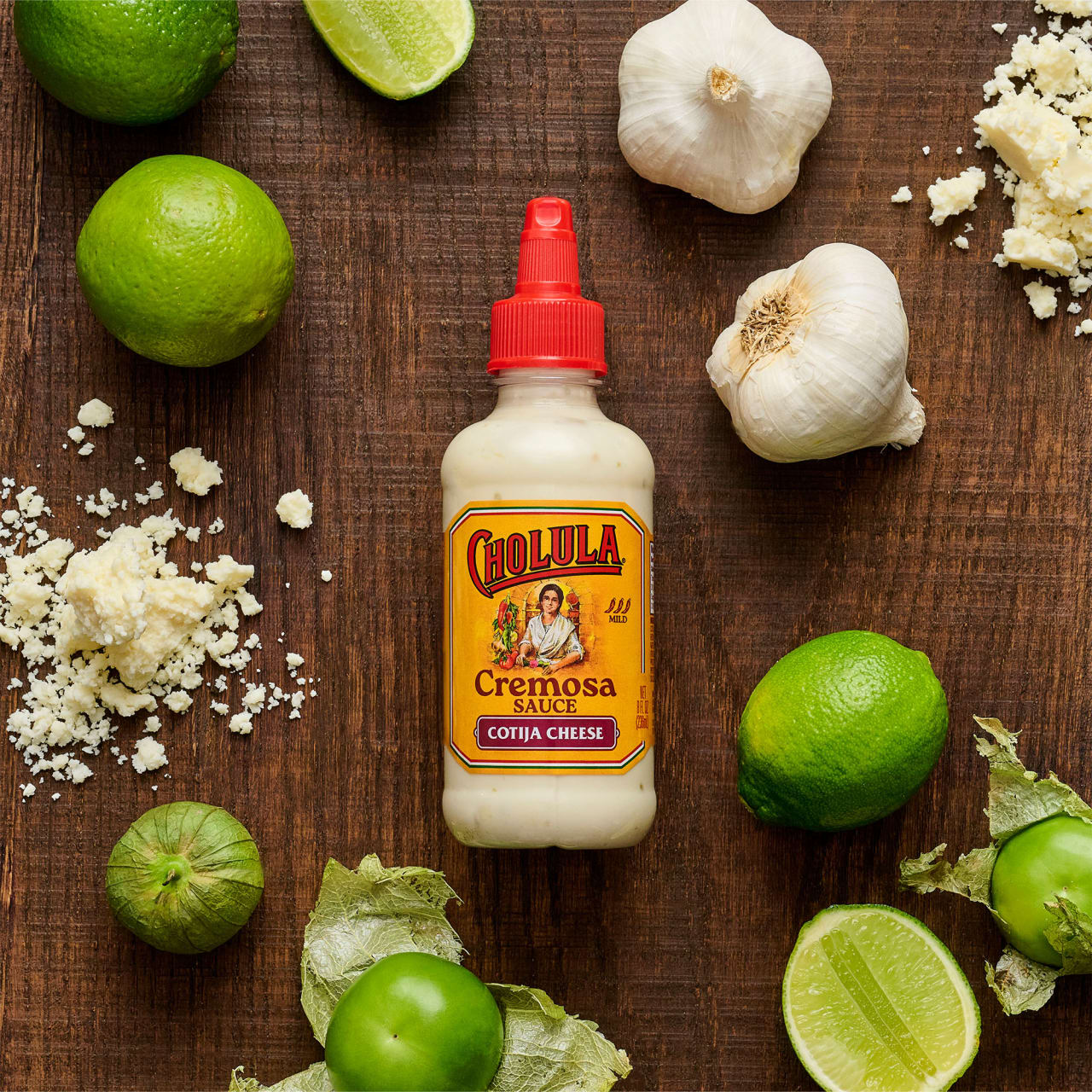 Cholula® Cremosa Cotija Cheese Sauce, 8 oz - Image 8