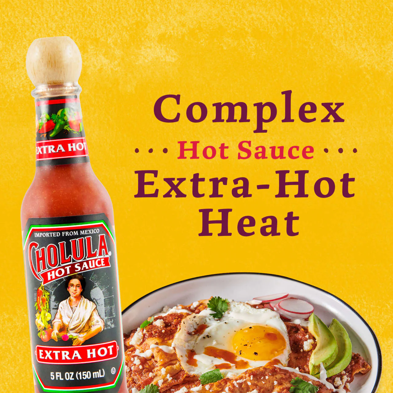 Cholula® Extra Hot Sauce, 5 fl oz - Image 14