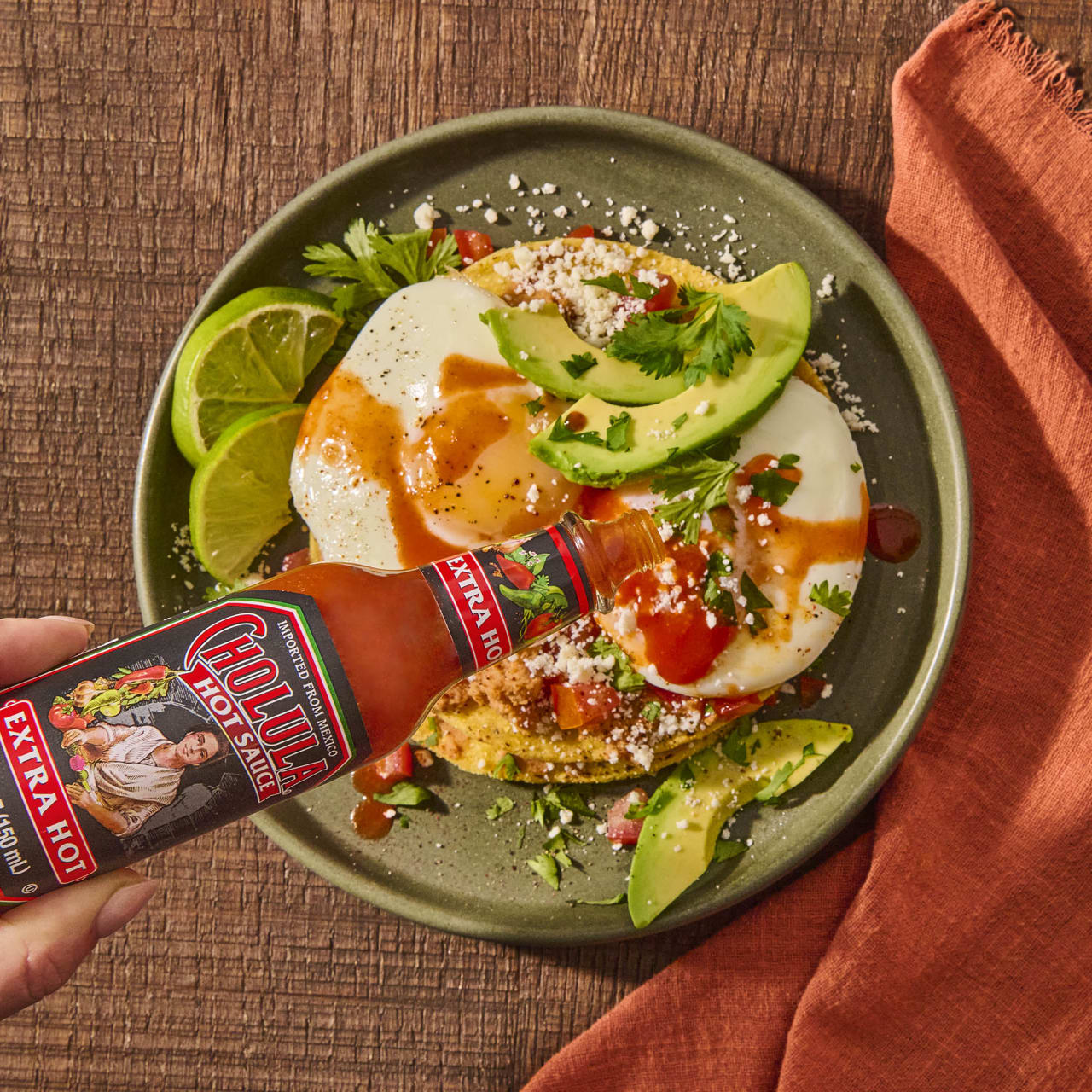 Cholula® Extra Hot Sauce, 5 fl oz - Image 6