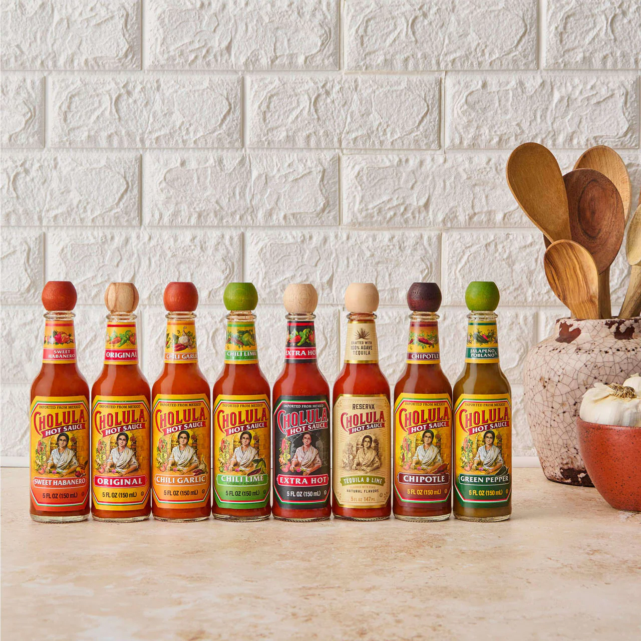 Cholula® Extra Hot Sauce, 5 fl oz - Image 8