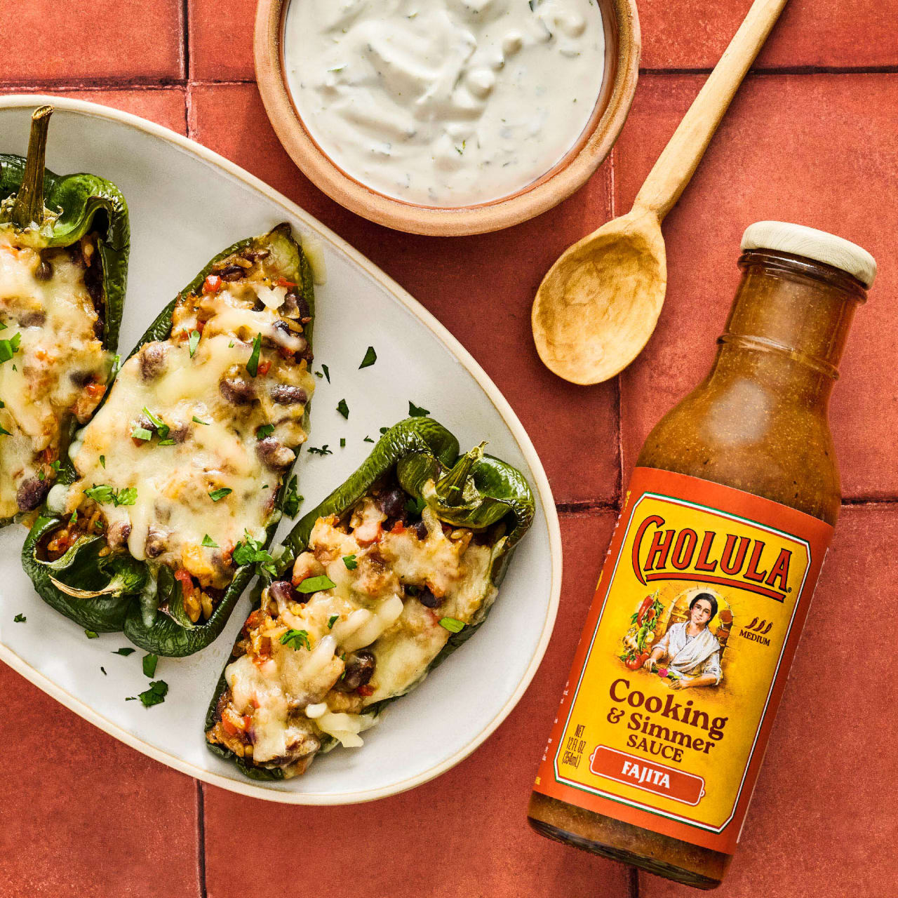 Cholula® Fajita Cooking & Simmer Sauce, 12 fl oz - Image 17