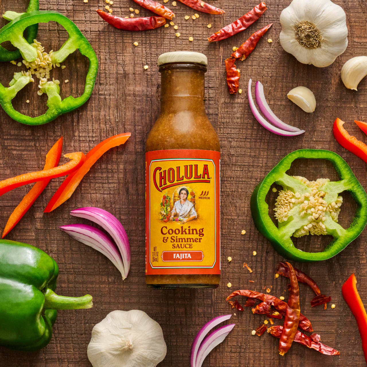 Cholula® Fajita Cooking & Simmer Sauce, 12 fl oz - Image 8