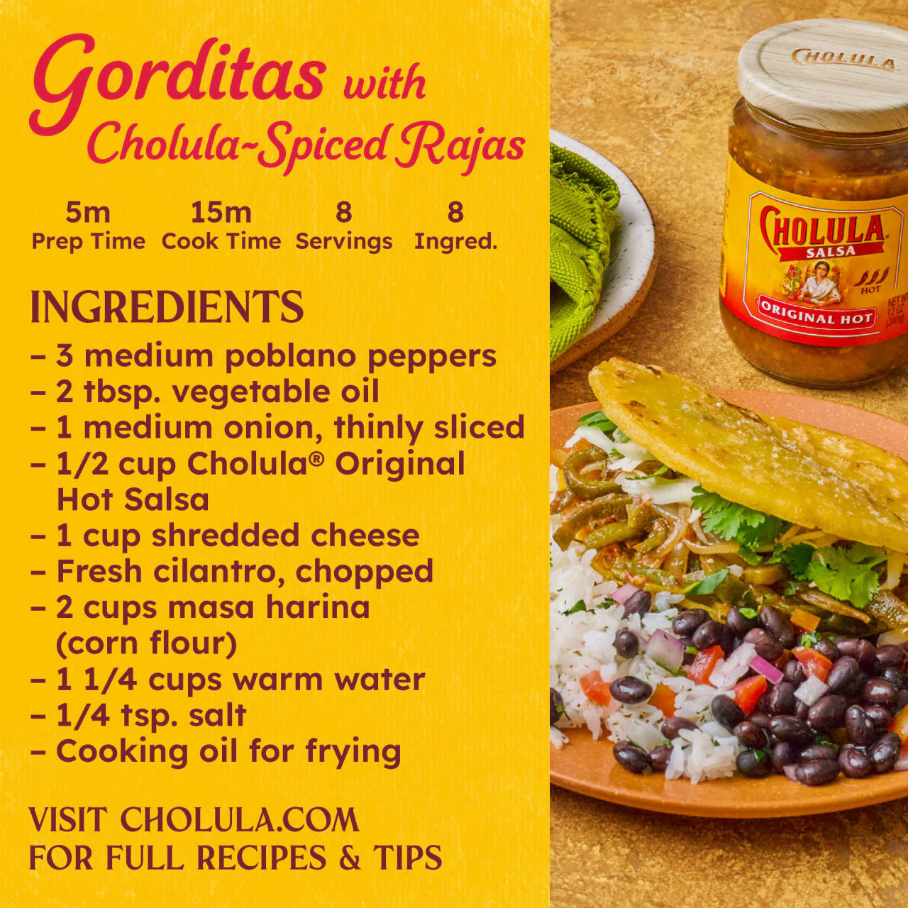 Cholula® Original Hot Salsa, 12 oz - Image 7
