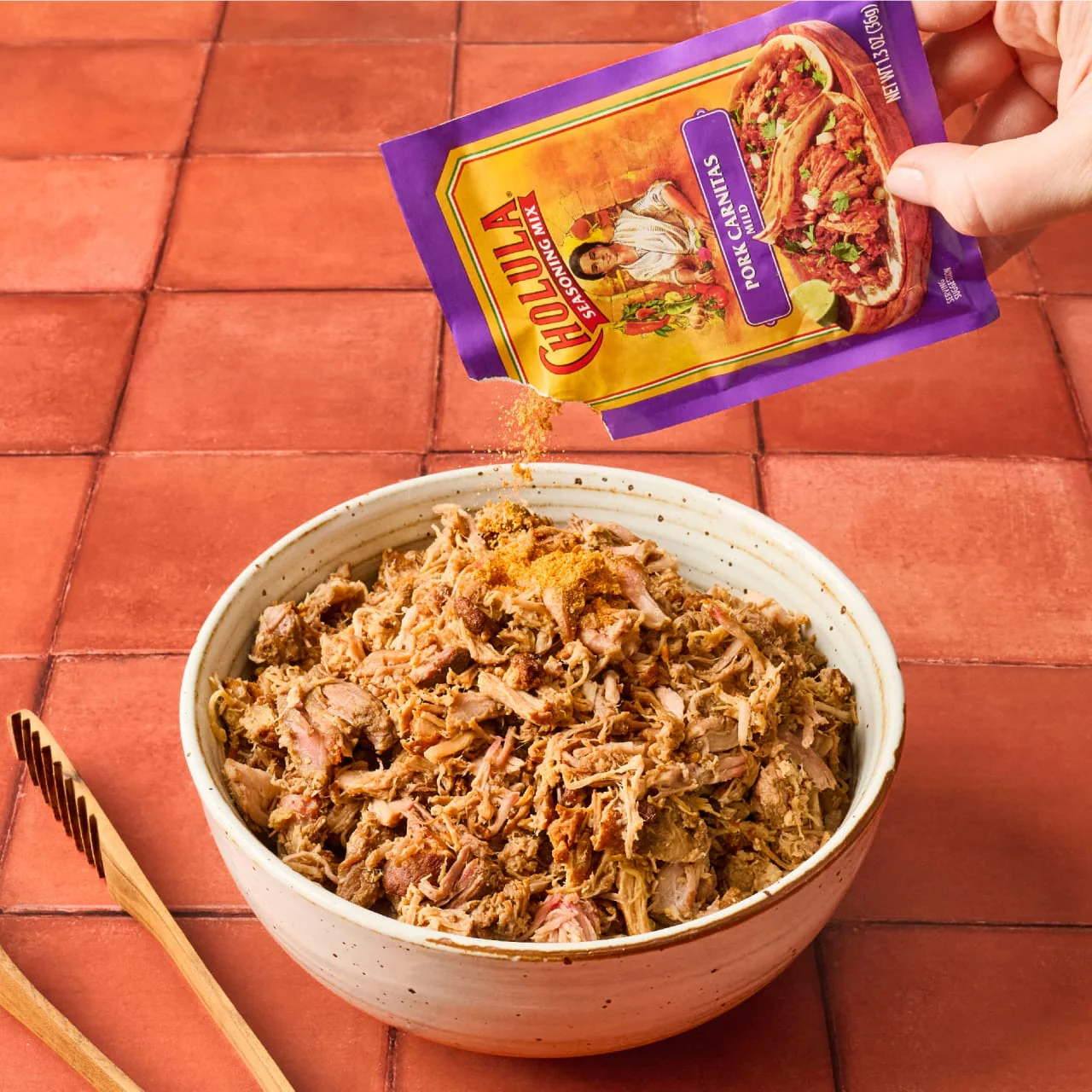 Cholula® Pork Carnitas - Mild Seasoning Mix, 1.3 oz (6-Pack) - Image 6