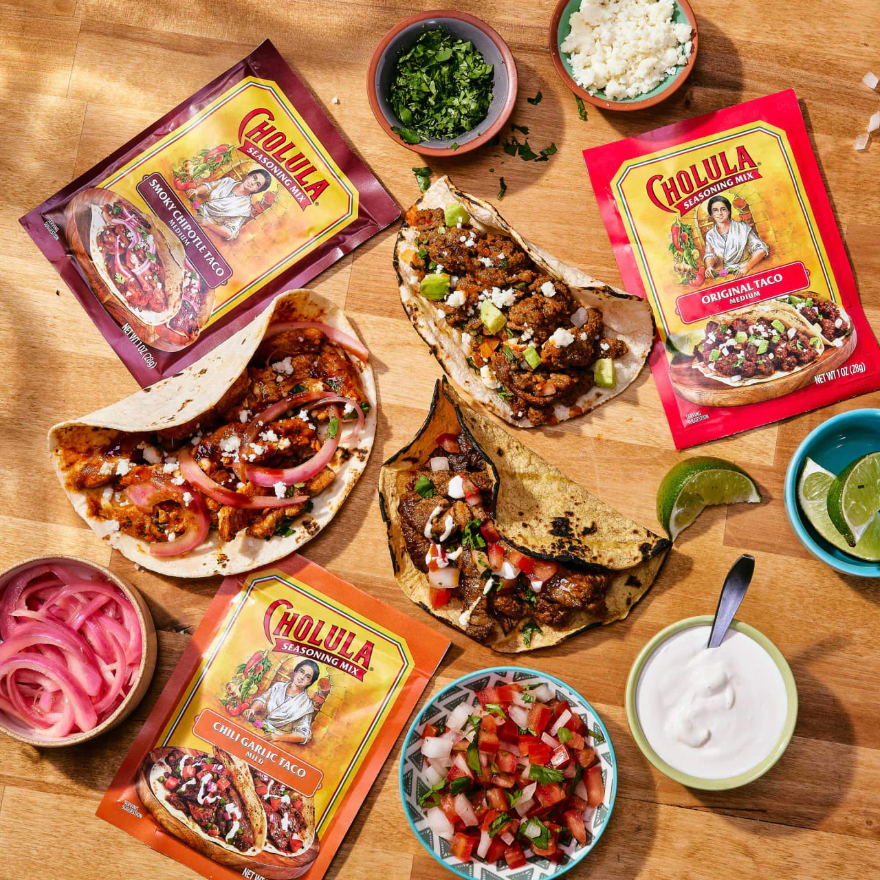 Cholula® Original Taco - Medium Recipe Mix, 1 oz (6-Pack) - Image 9