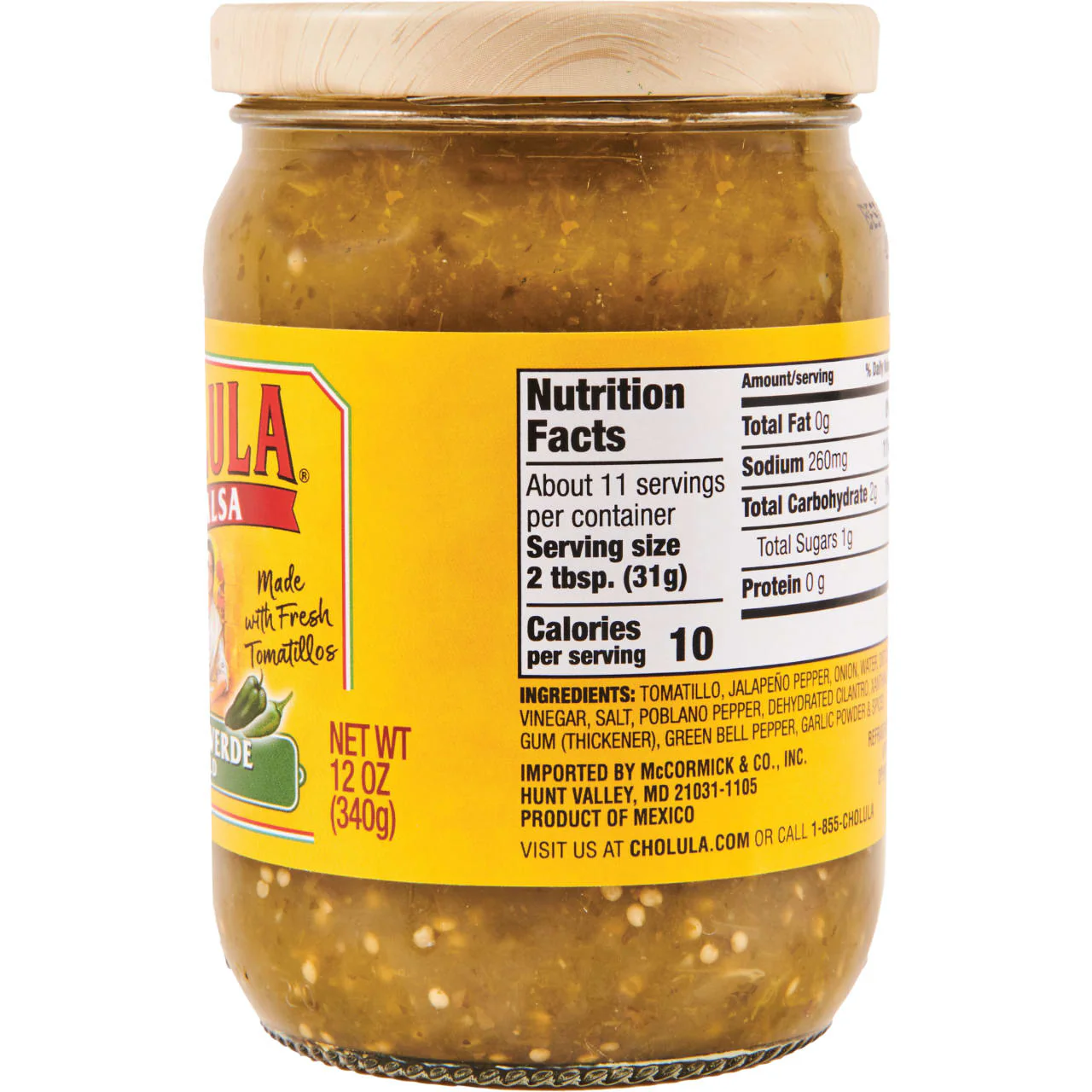 Cholula® Salsa Verde - Mild Salsa, 12 oz - Image 11