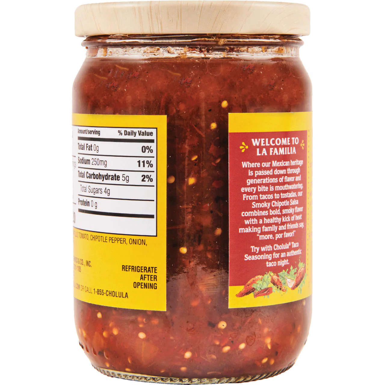 Cholula® Smoky Chipotle - Hot Salsa, 12 oz - Image 10