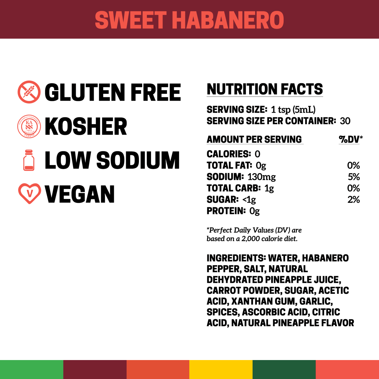 Cholula® Sweet Habanero Hot Sauce, 5 fl oz - Image 9