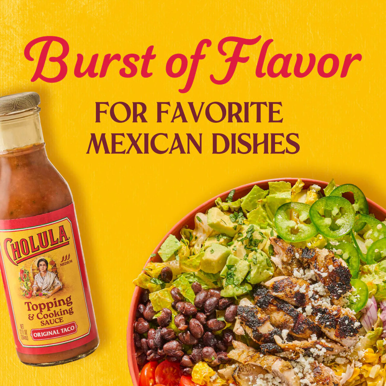 Cholula® Taco Topping & Cooking Sauce, 12 fl oz - Image 18