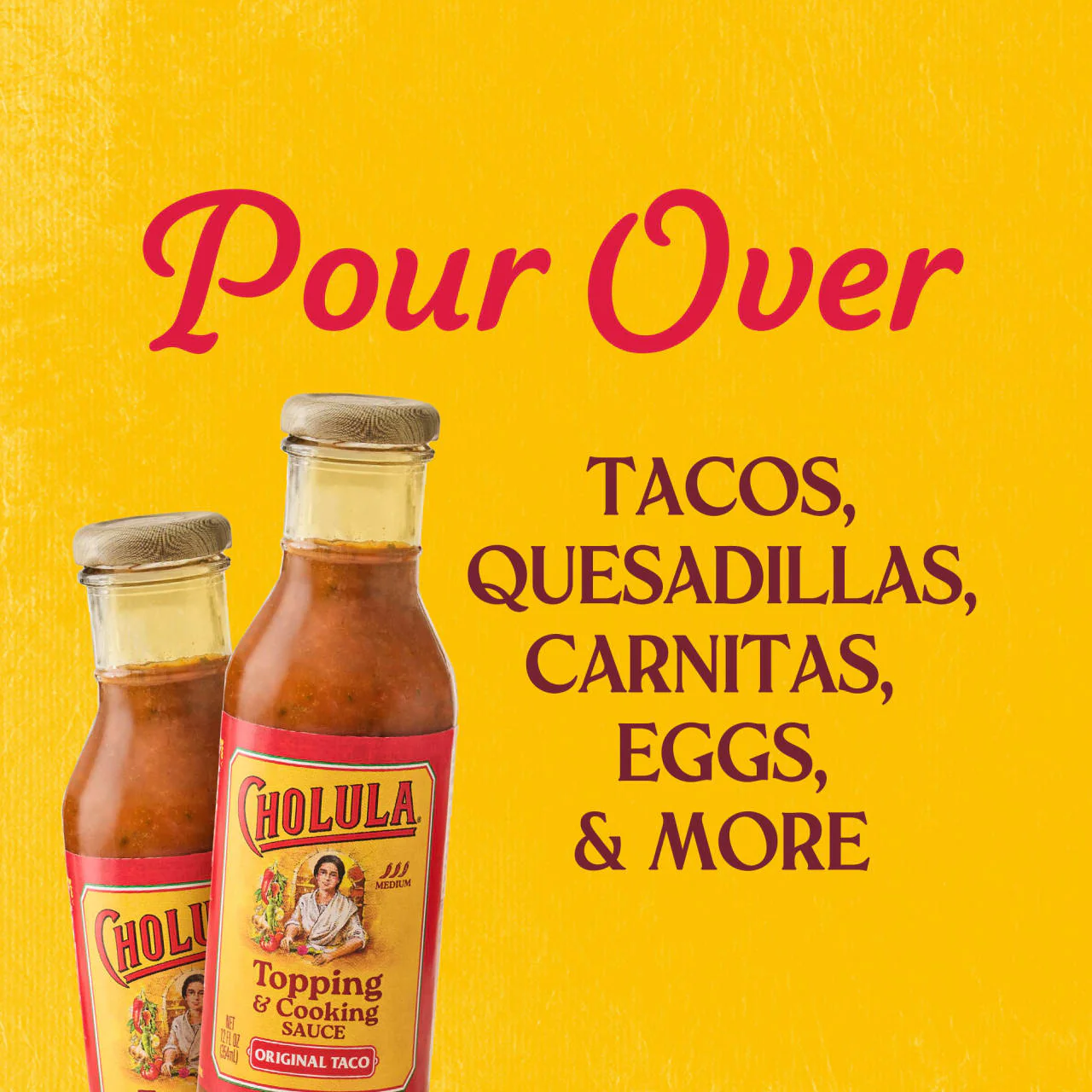 Cholula® Taco Topping & Cooking Sauce, 12 fl oz - Image 5