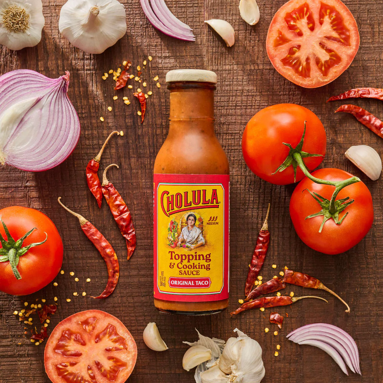 Cholula® Taco Topping & Cooking Sauce, 12 fl oz - Image 8