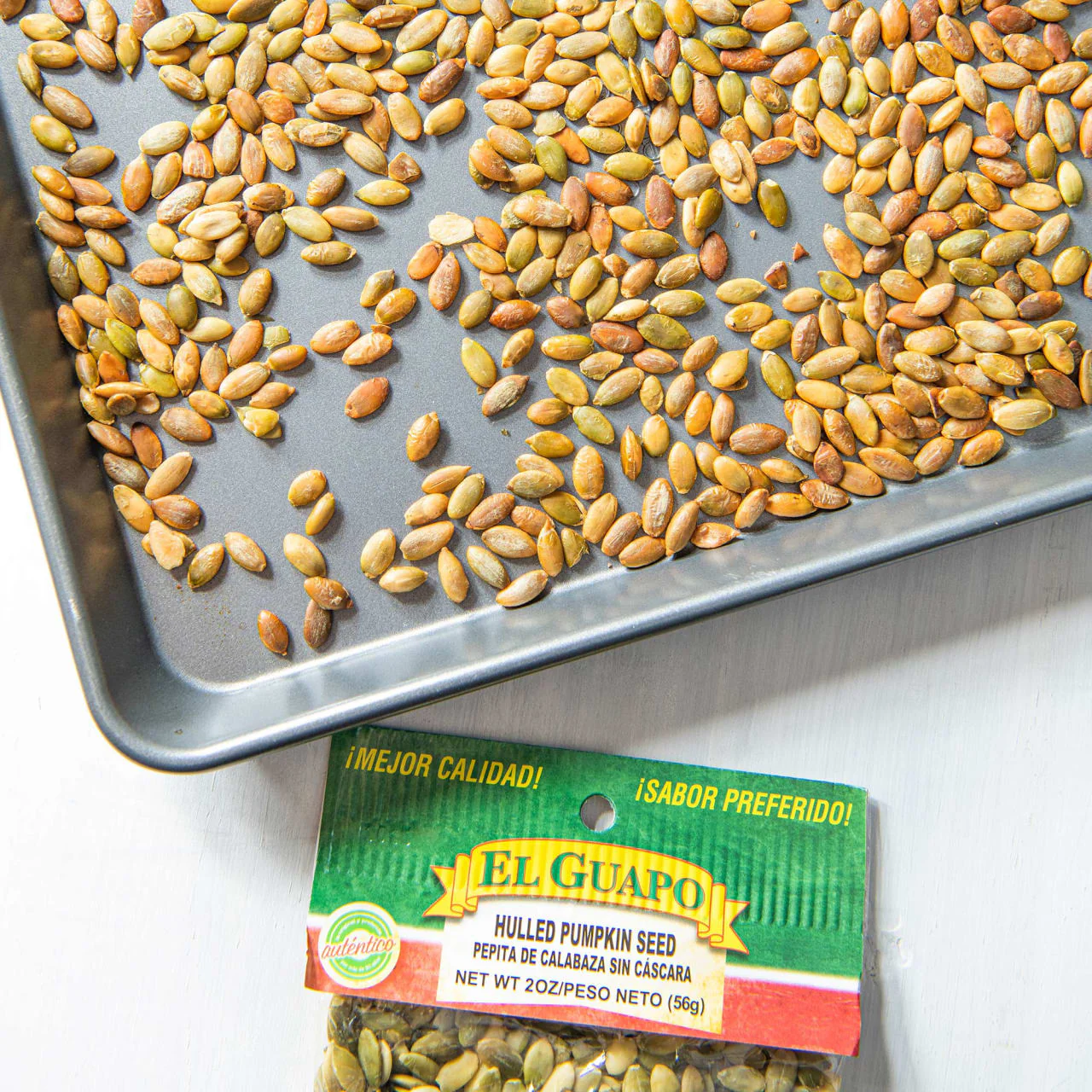 El Guapo® Hulled Pumpkin Seed (Pepita de Calabaza Sin Cascara), 2 oz - Image 2