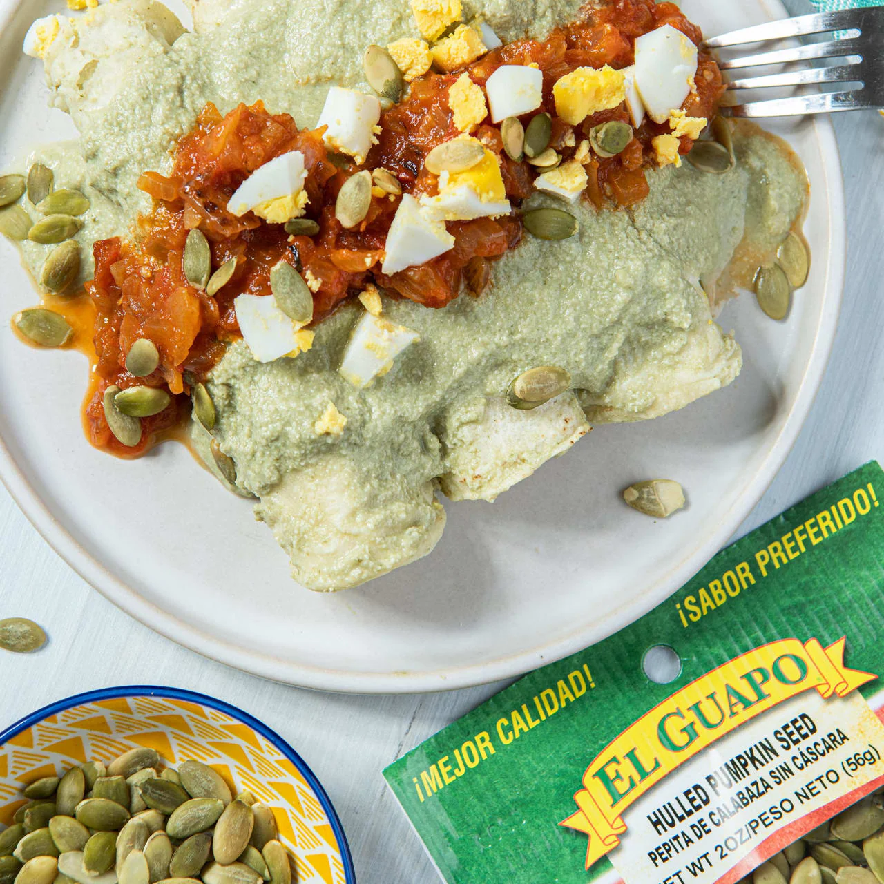 El Guapo® Hulled Pumpkin Seed (Pepita de Calabaza Sin Cascara), 2 oz - Image 4