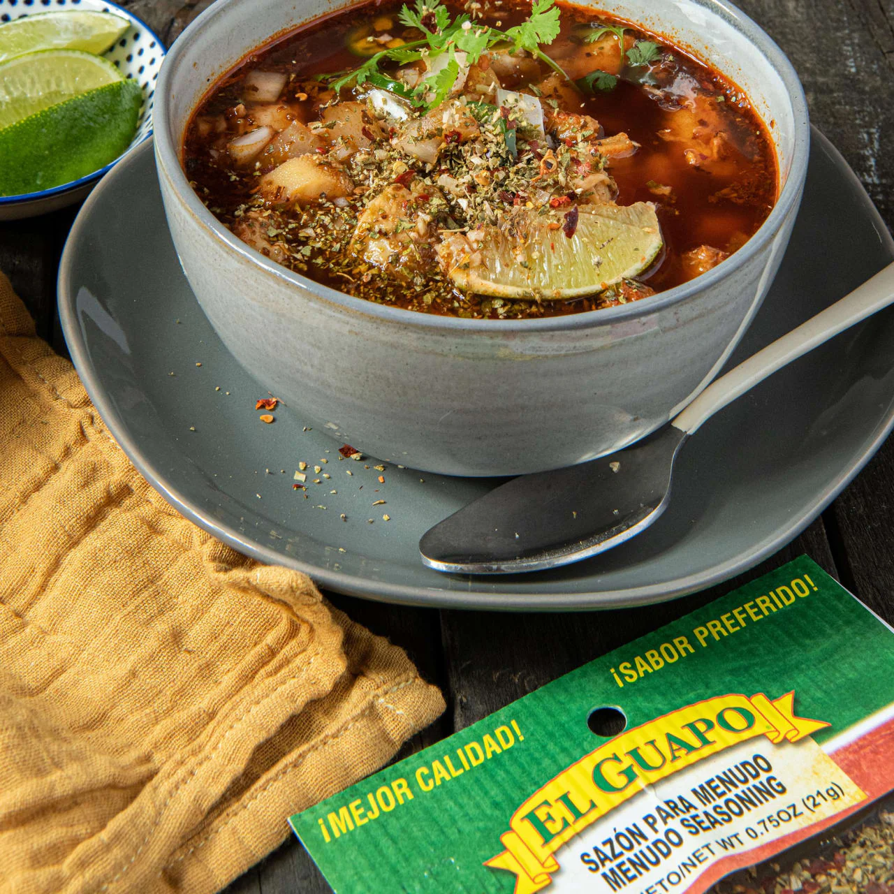 El Guapo® Menudo Seasoning (Sazon Para Menudo), 0.75 oz - Image 2
