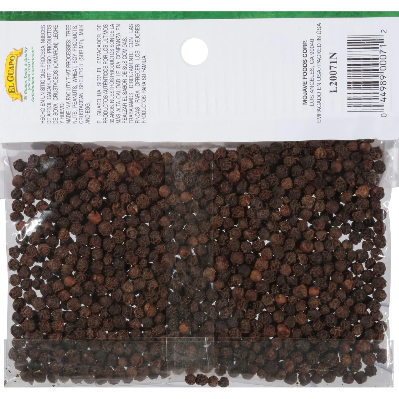 El Guapo® Whole Black Pepper (Pimienta Negra Entera), 1.25 oz - Image 8