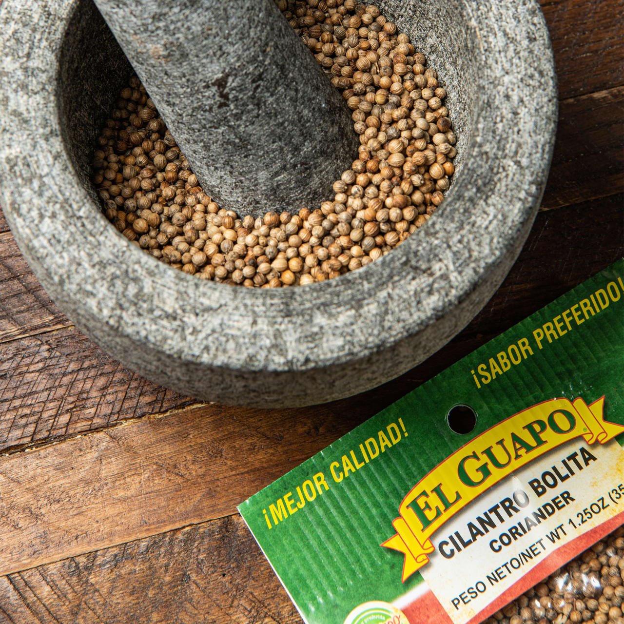 El Guapo® Whole Coriander Seed (Cilantro Bolita), 1.25 oz - Image 2