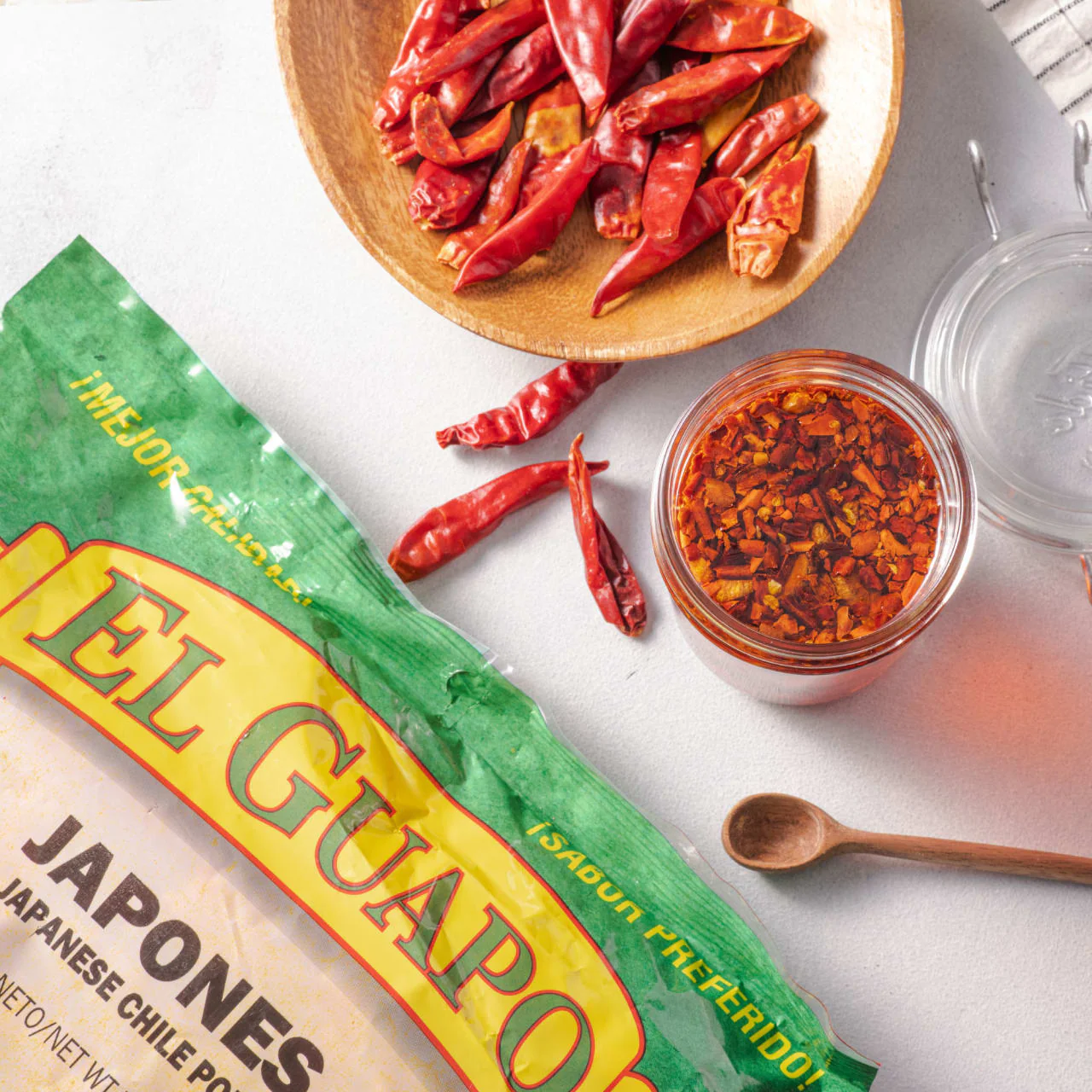 El Guapo® Whole Japanese Chili Peppers (Chile Japones Entero), 7.5 oz - Image 2