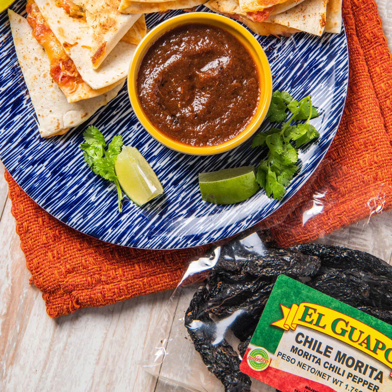 El Guapo® Whole Morita Chili Pods (Chile Morita Entero), 1.75 oz - Image 2