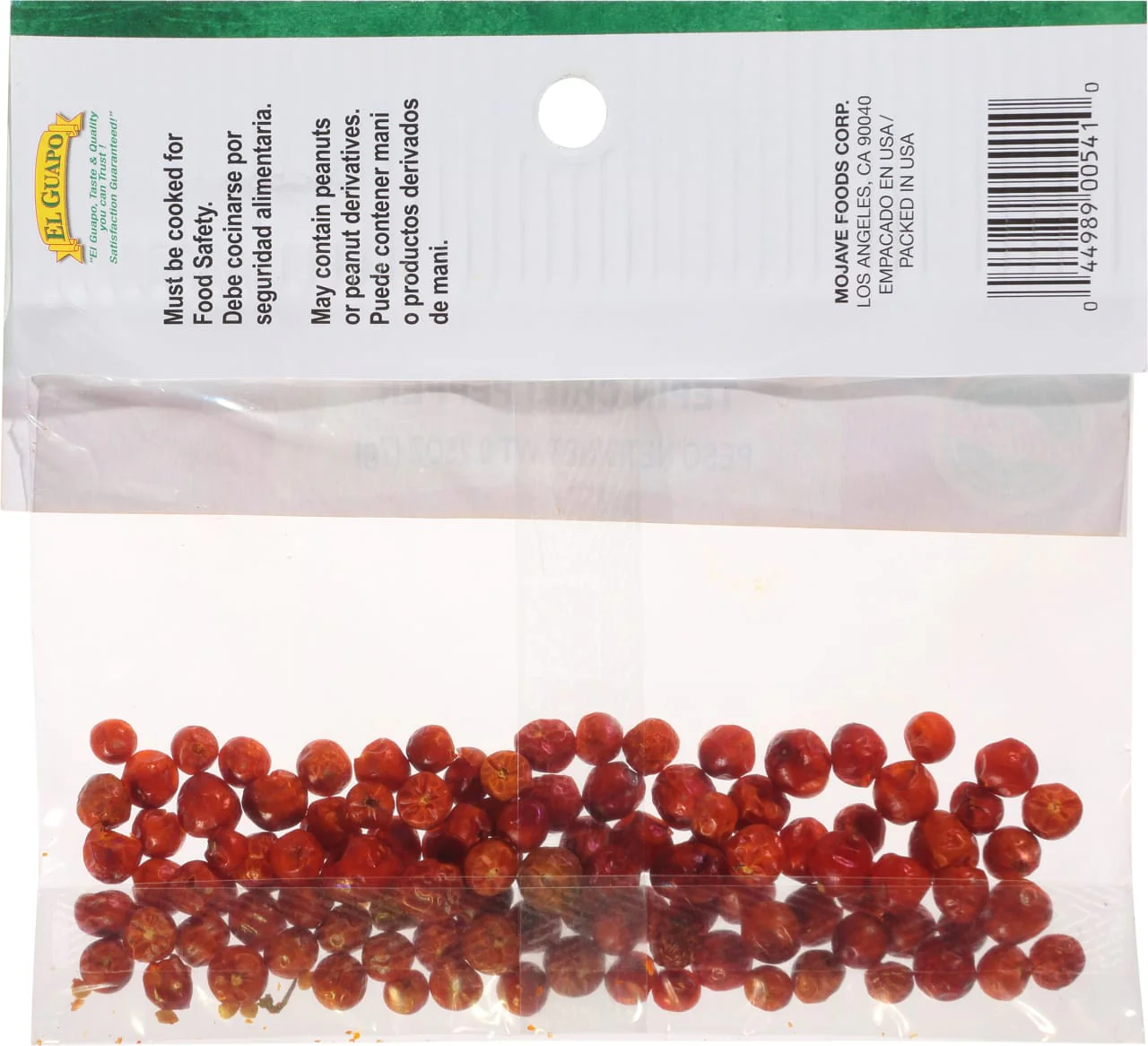 El Guapo® Whole Tepin Chili Peppers (Chile Tepin Entero), 0.25 oz - Image 7