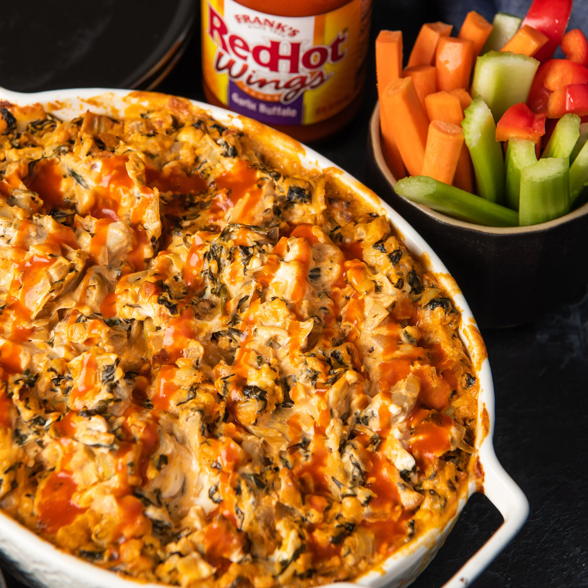 Frank’s RedHot® Sweet, Hot & Garlicky Wings Sauce Variety Pack - Image 8