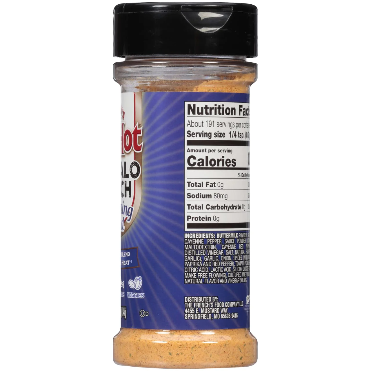 Frank's RedHot® Buffalo Ranch Seasoning Blend, 4.75 oz - Image 8