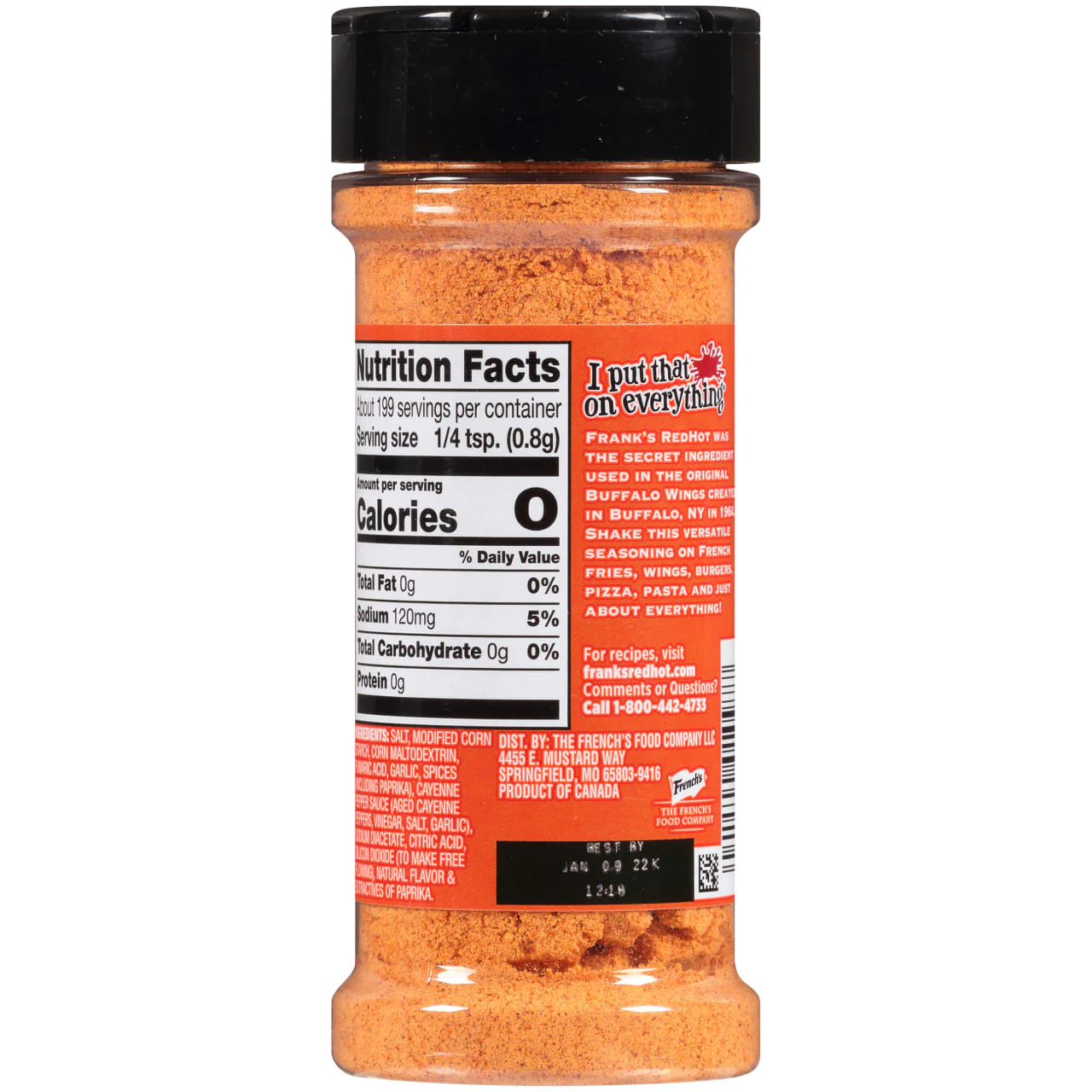 Frank's® RedHot® Buffalo Seasoning Blend, 5.61 oz - Image 8