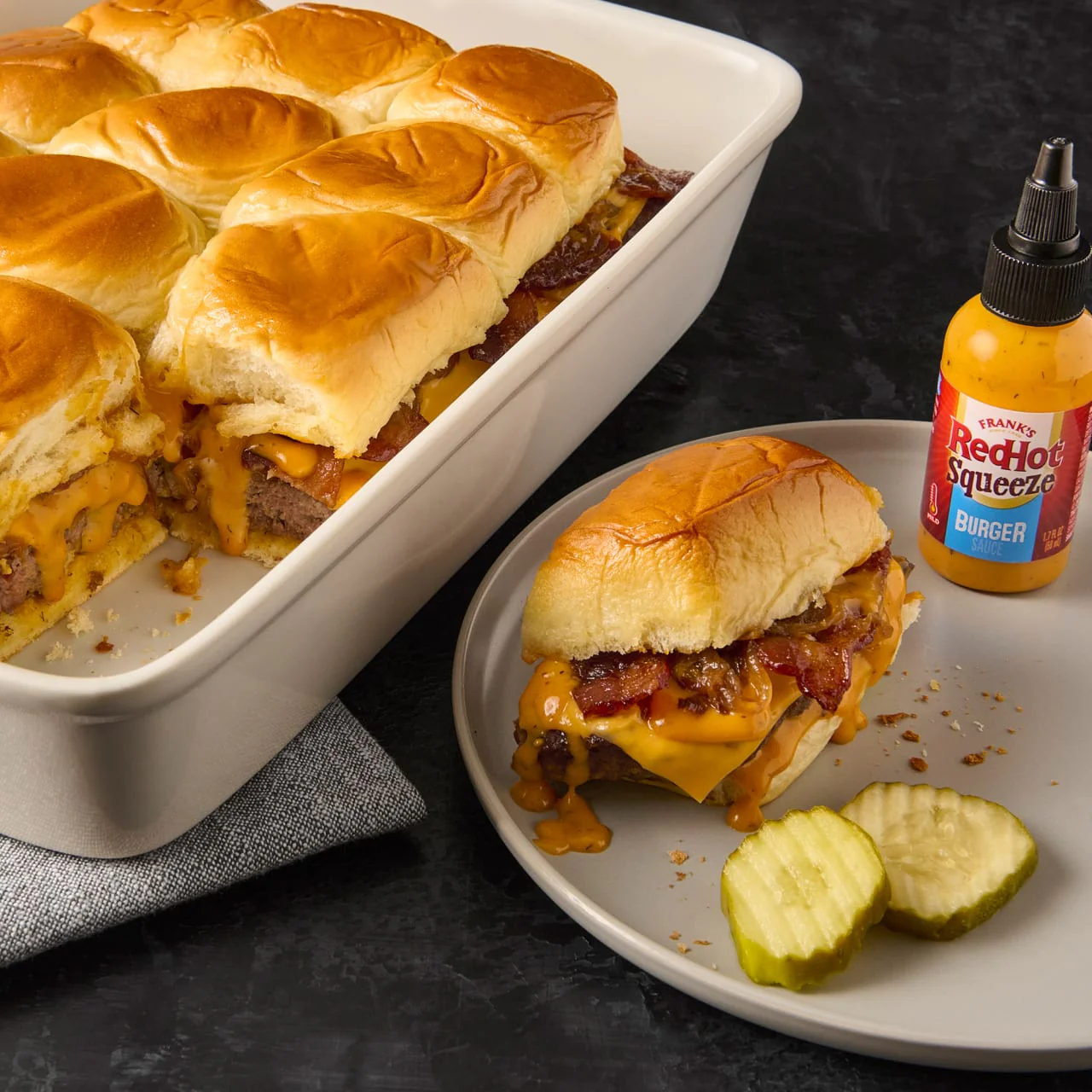 Frank's RedHot® Burger Mini Squeeze Sauce, 1.7 fl oz - Image 17
