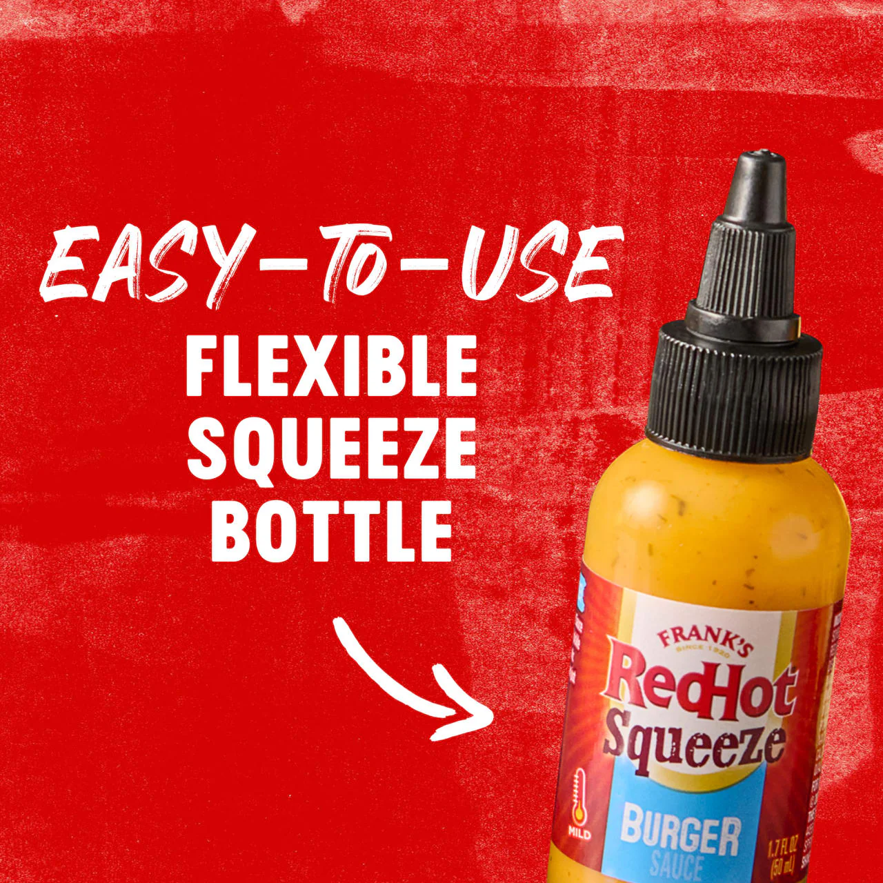 Frank's RedHot® Burger Mini Squeeze Sauce, 1.7 fl oz - Image 4